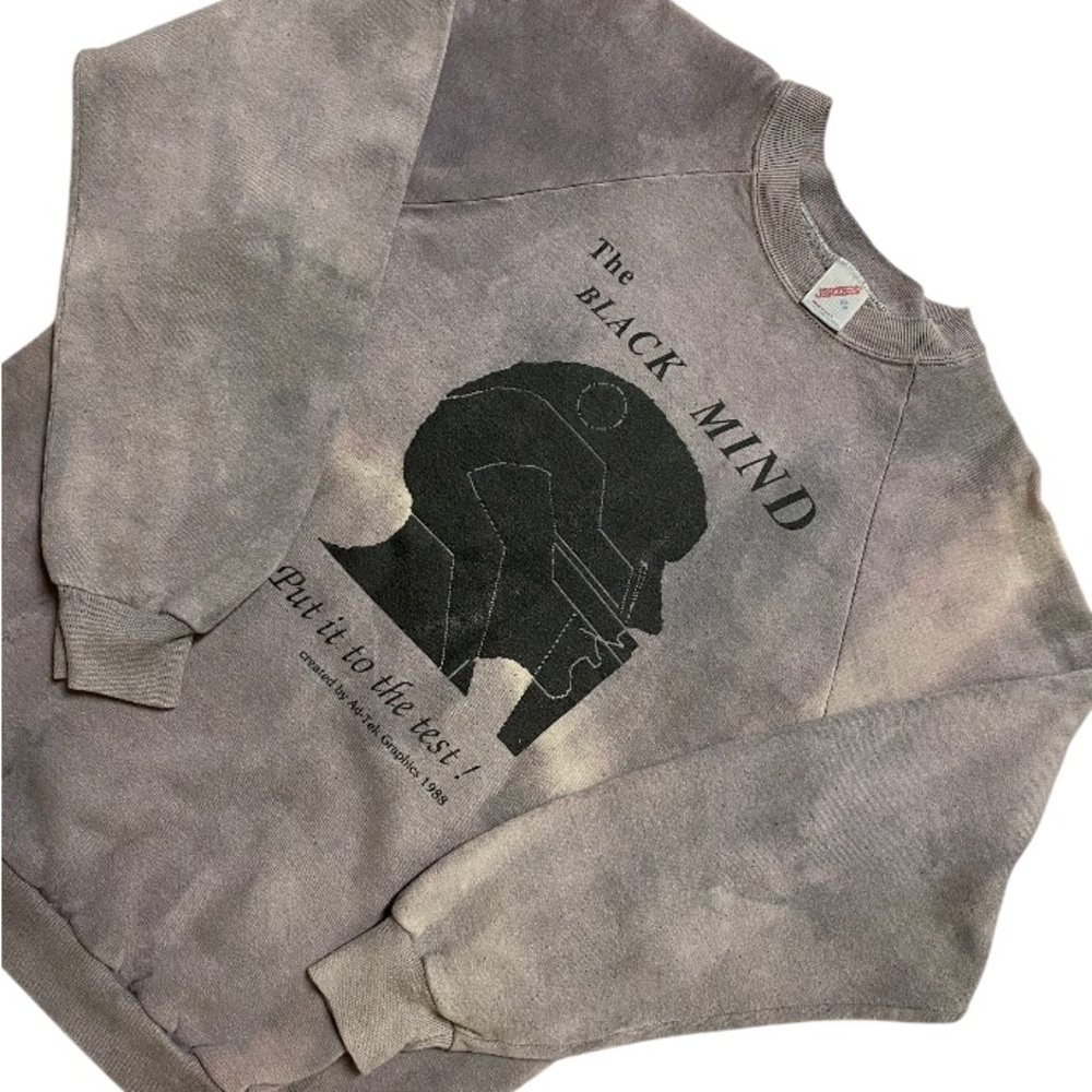 Vintage 1988’ (Jerzees) The Black Mind Sweater
